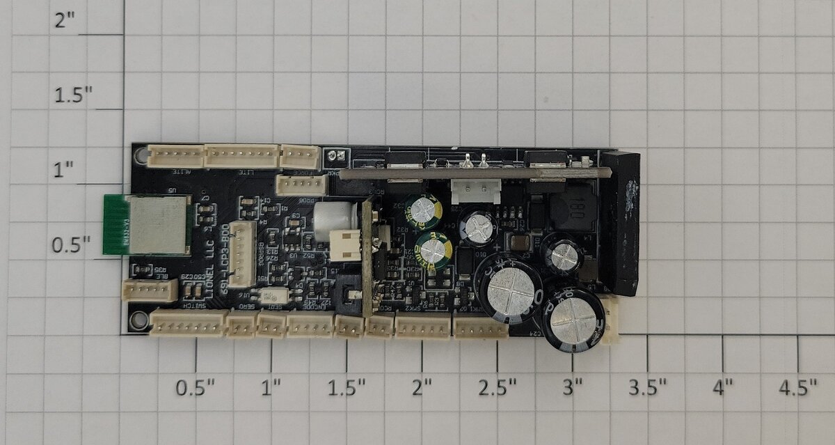 Lionel LCP3-2333372 LCM6 SD40T Diesel Locomotive PCB Circuit Board Revision B