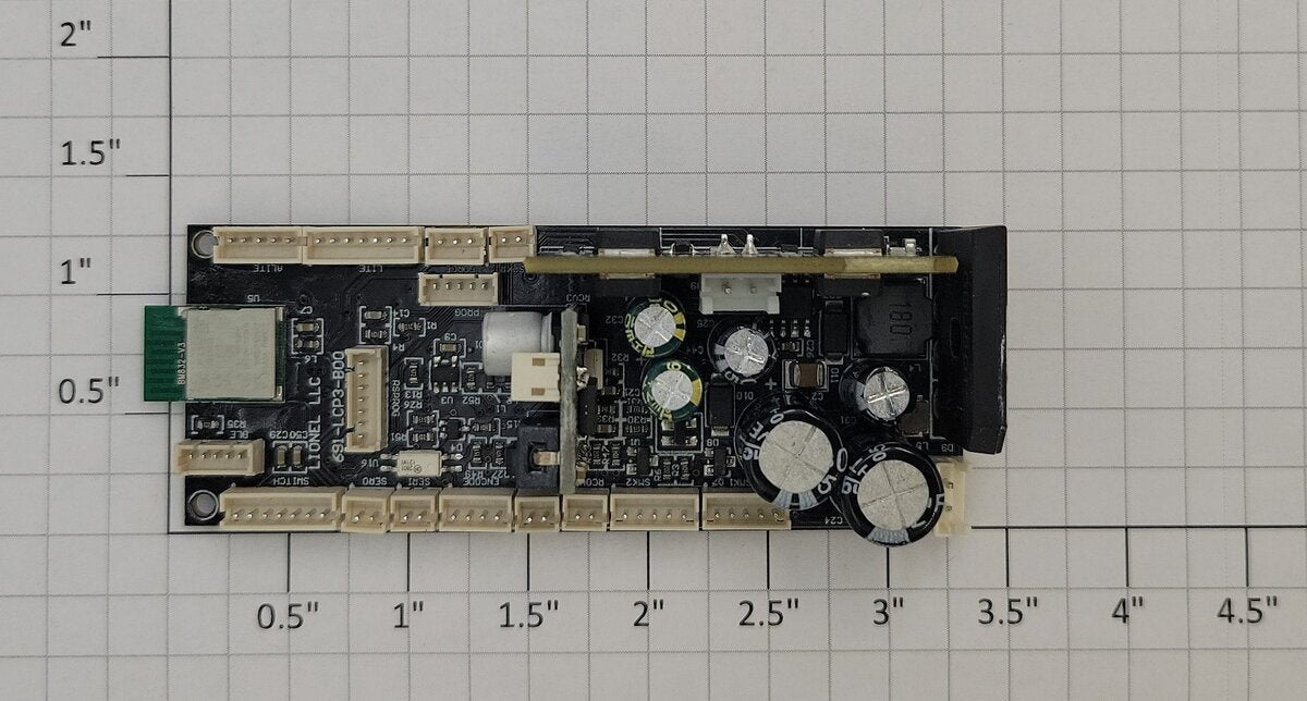 Lionel LCP3-2233752 LCM6 Diesel Locomotive PCB Circuit Board - Revision B