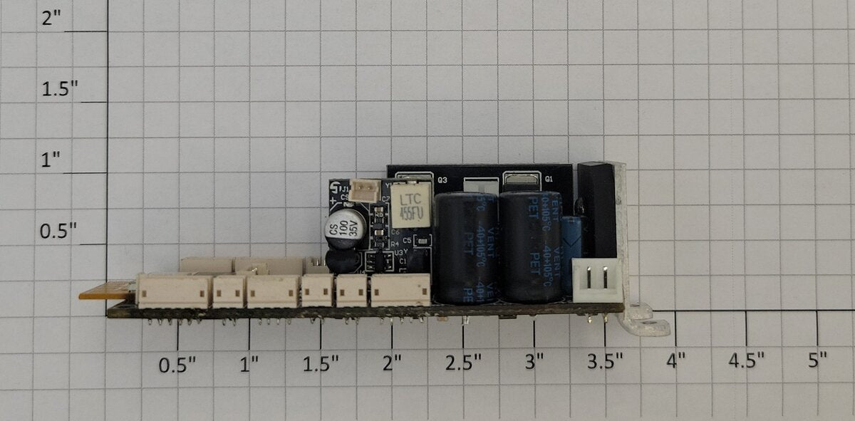 Lionel LCP2-2134090 Revision B LCM5 RS-3 Diesel Locomotive PCB Circuit Board