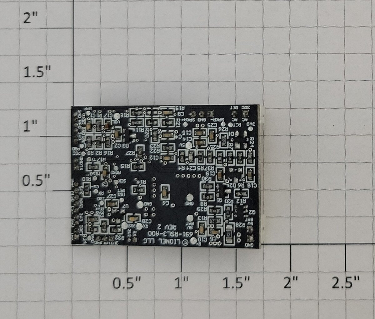Lionel 691RSL3431 E8 Diesel Locomotive Railsounds Lite 6-84089 PCB Circuit Board