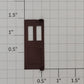 Lionel 2623-12 Prewar O Gauge "Heavyweight" Passenger Car Brown RH Door