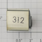 Lionel RS-312 Observation Car Rubber Stamp #312