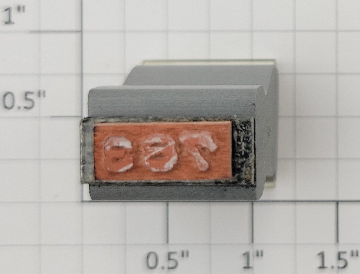 Lionel RS-783 Steam Locomotive Rubber Stamp #783