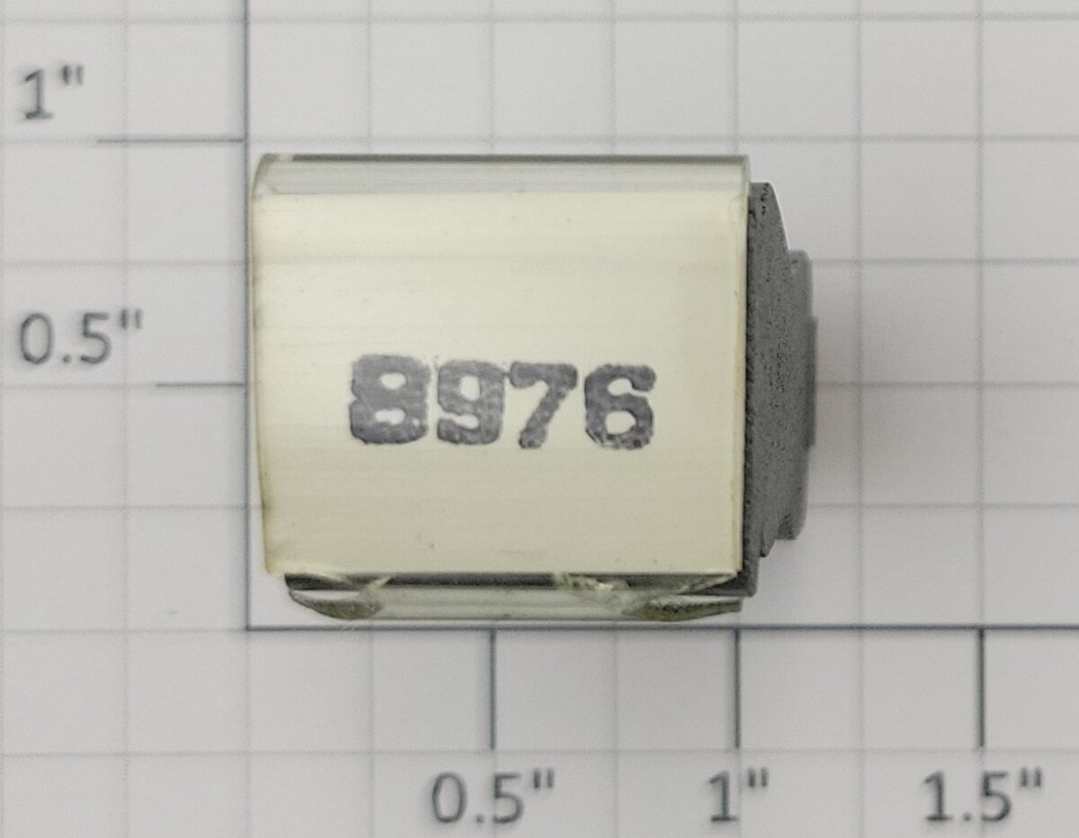 Lionel RS-8976 Steam Locomotive Rubber Stamp Bold #8976