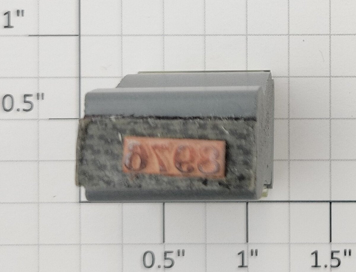 Lionel RS-8976 Steam Locomotive Rubber Stamp #8976