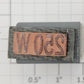 Lionel RS-250W Tender Frame Underside Rubber Stamp #250W