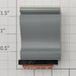 Lionel RS-250W Tender Frame Underside Rubber Stamp #250W