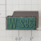 Lionel RS-392W Tender Frame Underside Rubber Stamp #392W