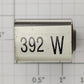 Lionel RS-392W Tender Frame Underside Rubber Stamp #392W