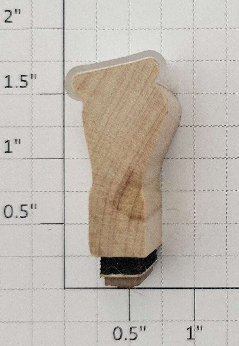 Lionel RS-2614 Observation Passenger Car Rubber Stamp #2614