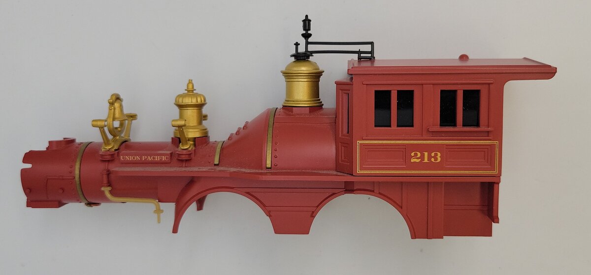 Lionel 18723-02 General 4-4-0 Boiler Shell with Trim and Cab #213