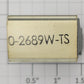 Lionel RS-0-2689W-TS Tender Frame Underside Rubber Stamp #0-2689W-TS