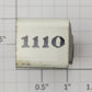 Lionel RS-1110 Steam Locomotive Textured / Weathered Rubber Stamp #1110