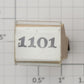 Lionel RS-1101 Steam Locomotive Rubber Stamp #1101