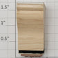 Lionel RS-754 Streamlined Observation Car Rubber Stamp #754