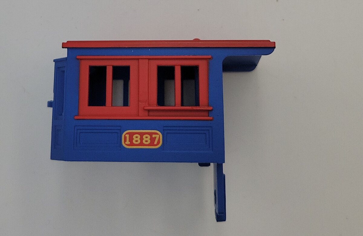 Lionel 38673-3 General "Lone Ranger" Blue Cab w/ Red Roof and Windows #1887
