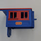 Lionel 38673-3 General "Lone Ranger" Blue Cab w/ Red Roof and Windows #1887