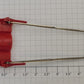 Lionel 8005-44 General Steam Locomotive Red Twin Piston with Drive Side Rods