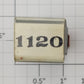 Lionel RS-1120 Steam Locomotive Rubber Stamp #1120