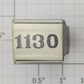 Lionel RS-1130 Steam Locomotive Smooth Rubber Stamp #1130