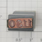 Lionel RS-1130 Steam Locomotive Textured / Weathered Rubber Stamp #1130