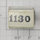 Lionel RS-1130 Steam Locomotive Textured / Weathered Rubber Stamp #1130
