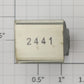 Lionel RS-2441 Observation Passenger Car Rubber Stamp #2441