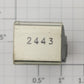 Lionel RS-2443 Observation Passenger Car Rubber Stamp #2443
