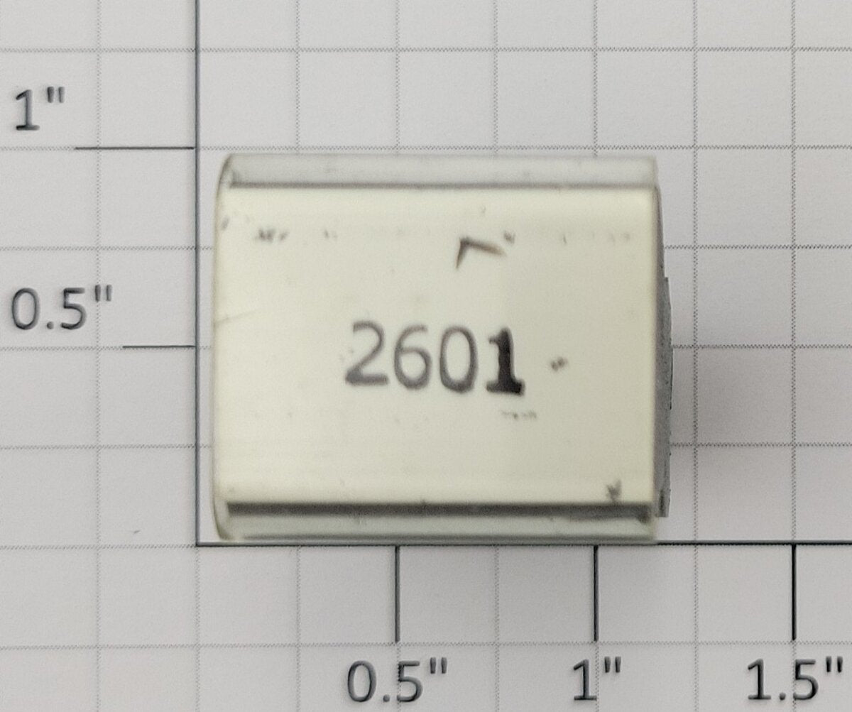 Lionel RS-2601 Observation Passenger Car Rubber Stamp #2601