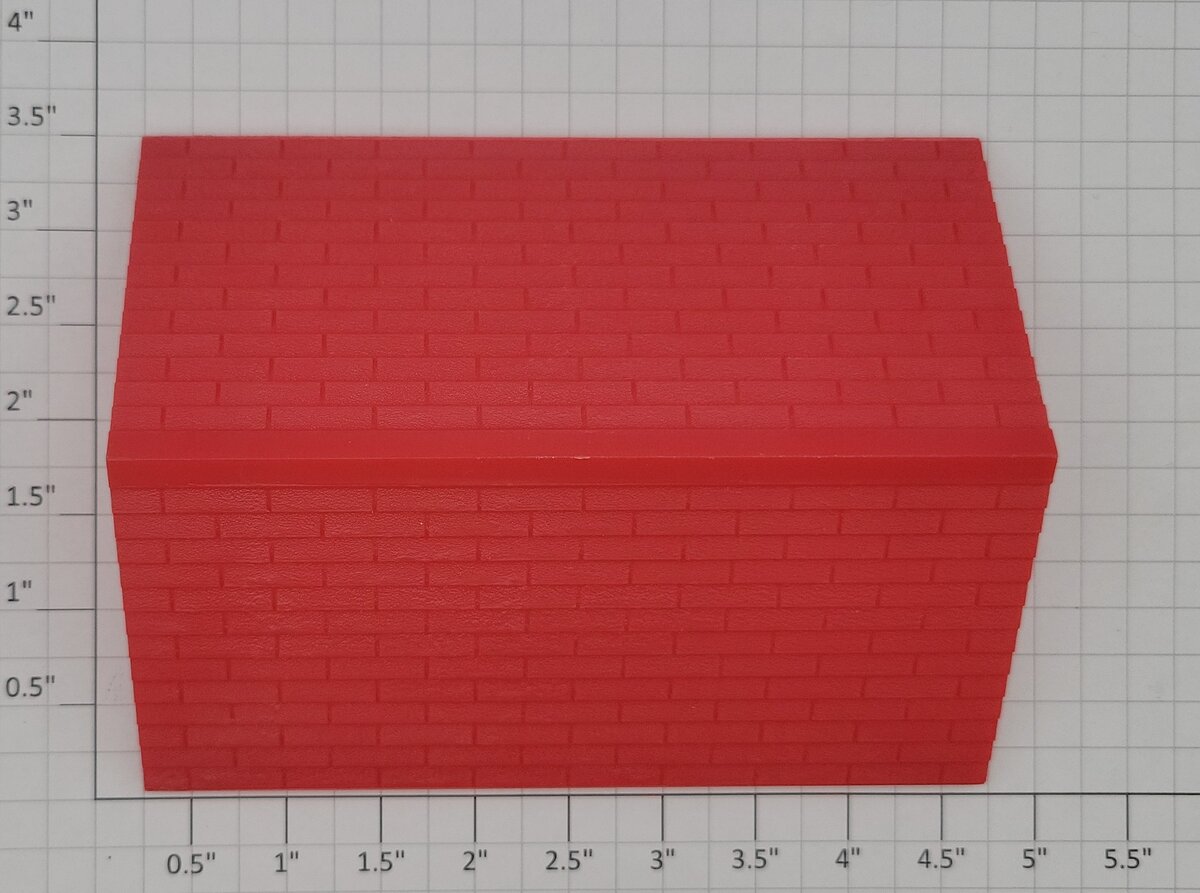 Lionel 145-22 Red Plastic Automatic Gateman Roof