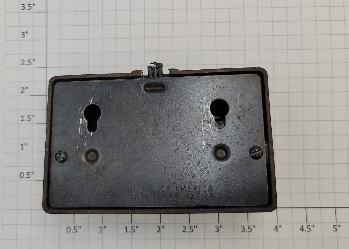 Lionel 97C/164 Brown Accessory Controller without Wiring