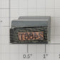 Lionel RS-2466T Tender Frame Underside Rubber Stamp #2466T