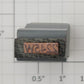 Lionel RS-2245W Tender Frame Underside Rubber Stamp #2245W