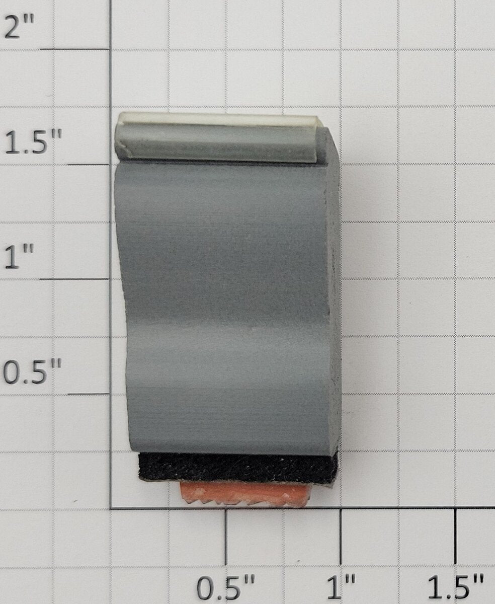 Lionel RS-2245W Tender Frame Underside Rubber Stamp #2245W