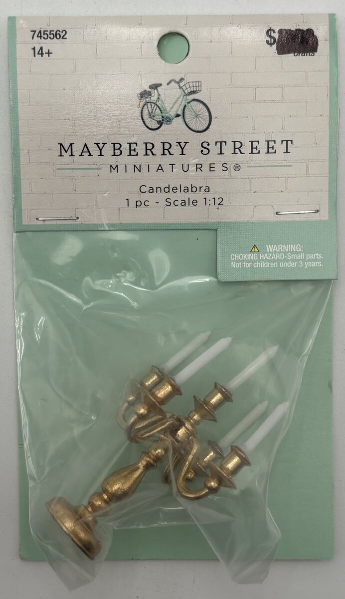 Mayberry Street 745562  1:12 Candelabra