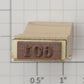 Lionel RS-601 Observation Passenger Car Rubber Stamp #601