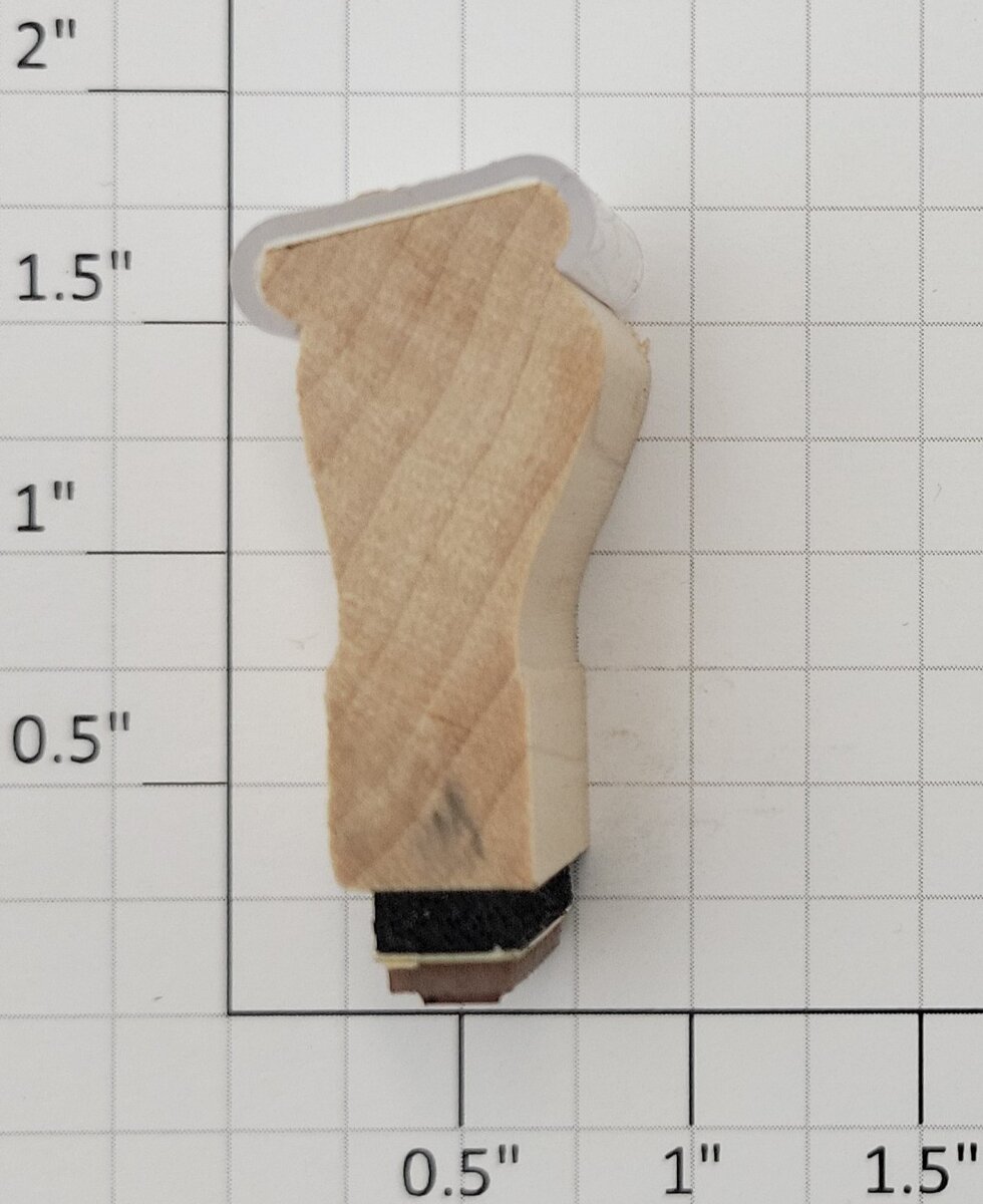 Lionel RS-601 Observation Passenger Car Rubber Stamp #601