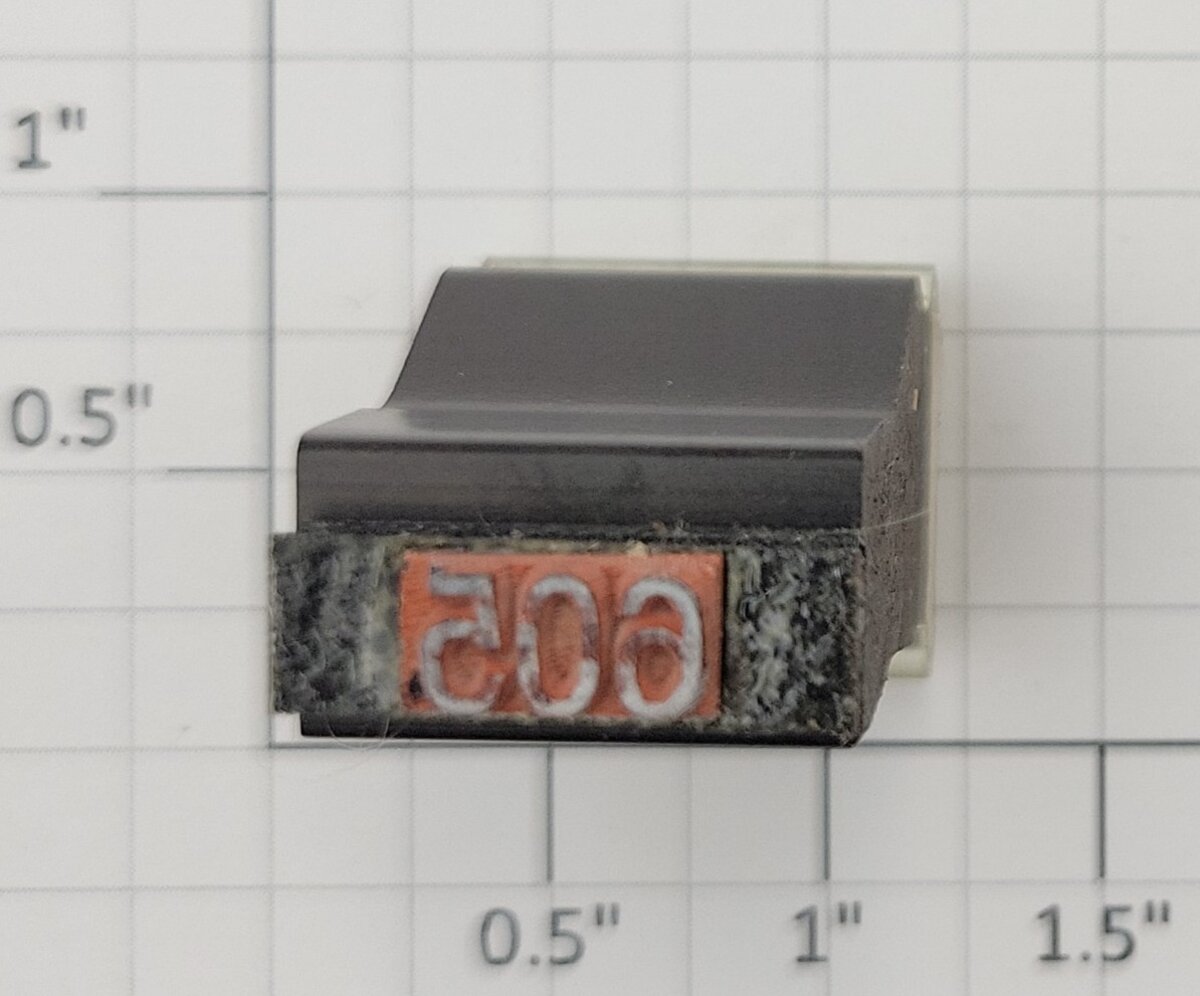 Lionel RS-605 Pullman Passenger Car Rubber Stamp #605