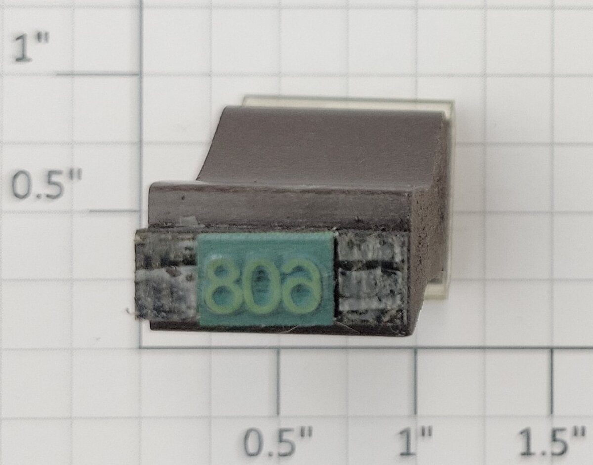 Lionel RS-608 Observation Passenger Car Rubber Stamp #608