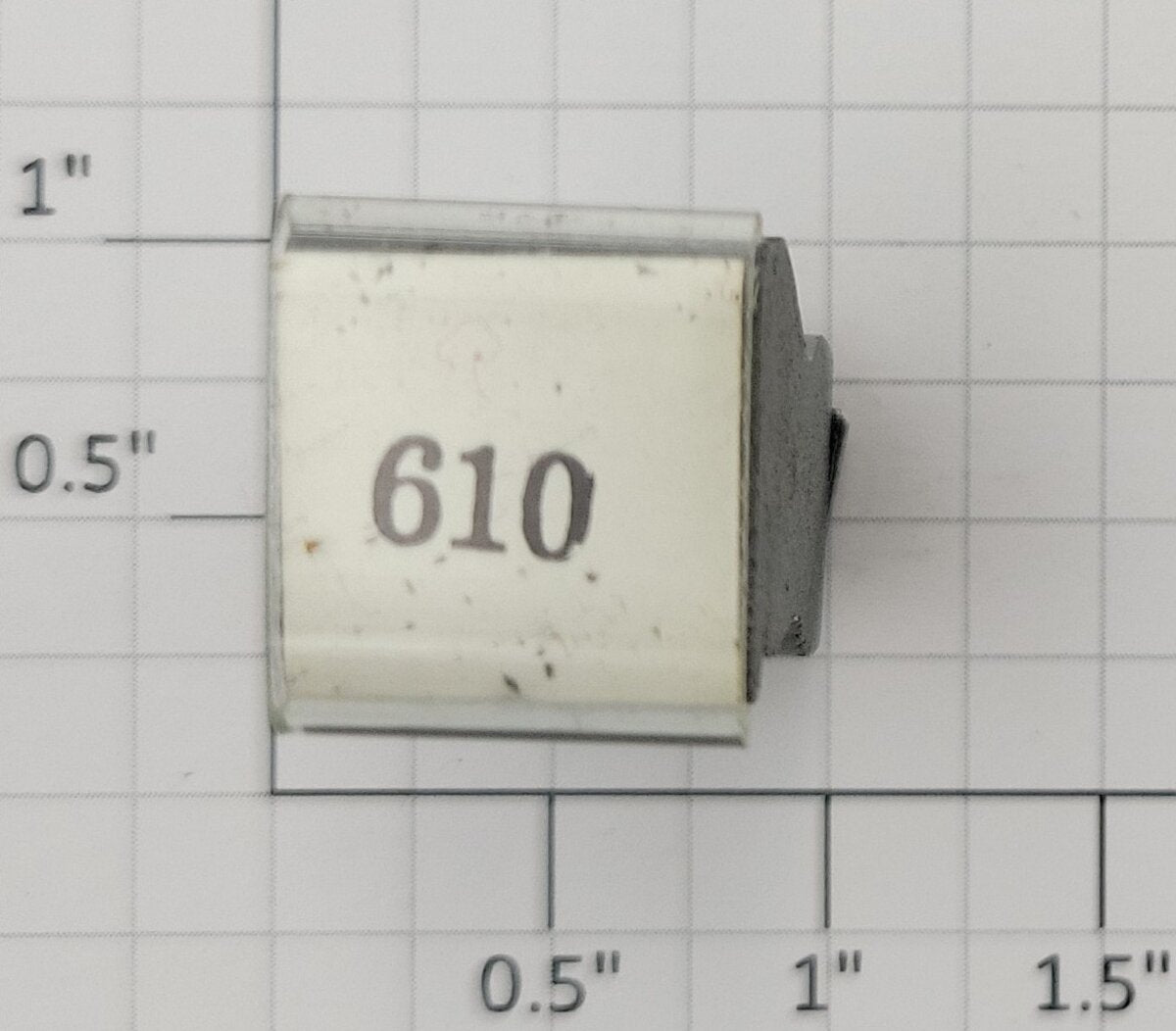 Lionel RS-610 Pullman Passenger Car Rubber Stamp #610