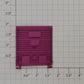 Lionel 16296-14 Light Purple Multi-Panel Boxcar Door with Guides