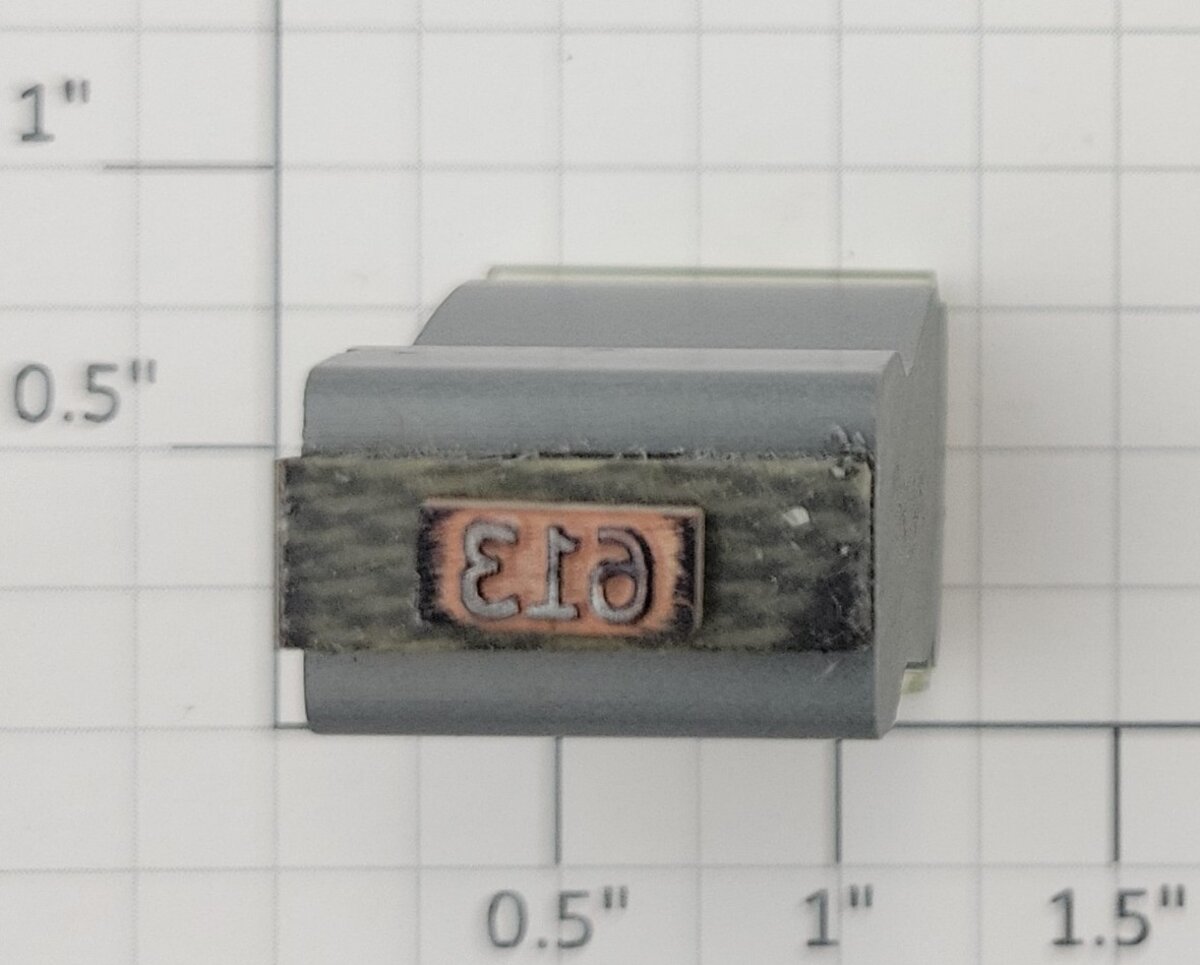 Lionel RS-613 Pullman Passenger Car Rubber Stamp #613