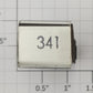 Lionel RS-341 Observation Passenger Car Rubber Stamp #341