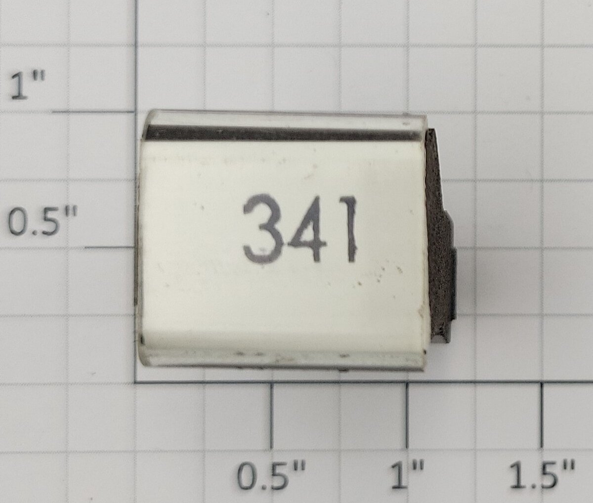 Lionel RS-341 Observation Passenger Car Rubber Stamp #341