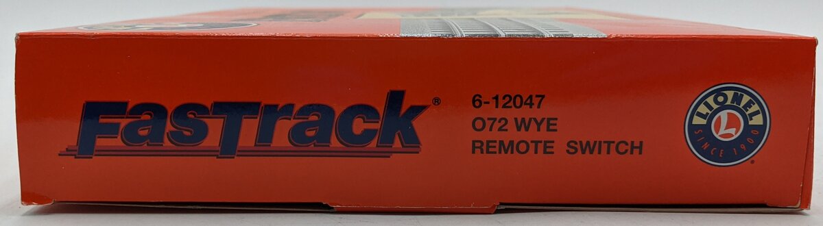 Lionel 6-12047 O O72 FasTrack Wye Remote-Control Switch Turnout