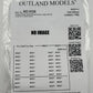 Outland Models RE102B Z Classic Pick-Up Truck Set w/Goods