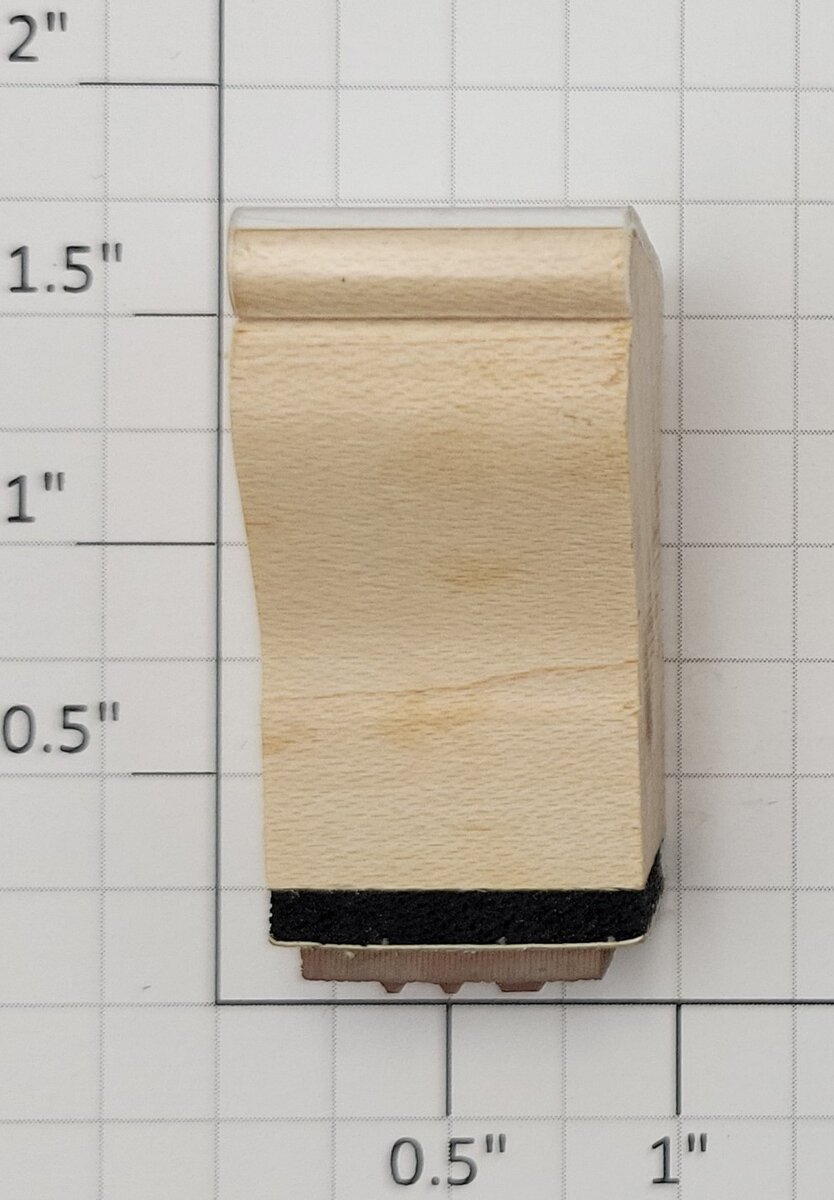 Lionel RS-511 Flat Car Rubber Stamp #511