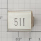 Lionel RS-511 Flat Car Rubber Stamp #511