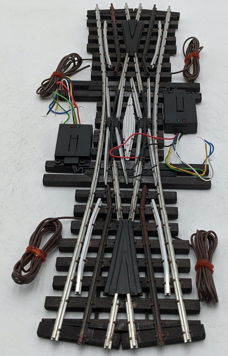 Ross 270M25 #4 Double Slip Switch with DZ-2500 RossReady Remote Control