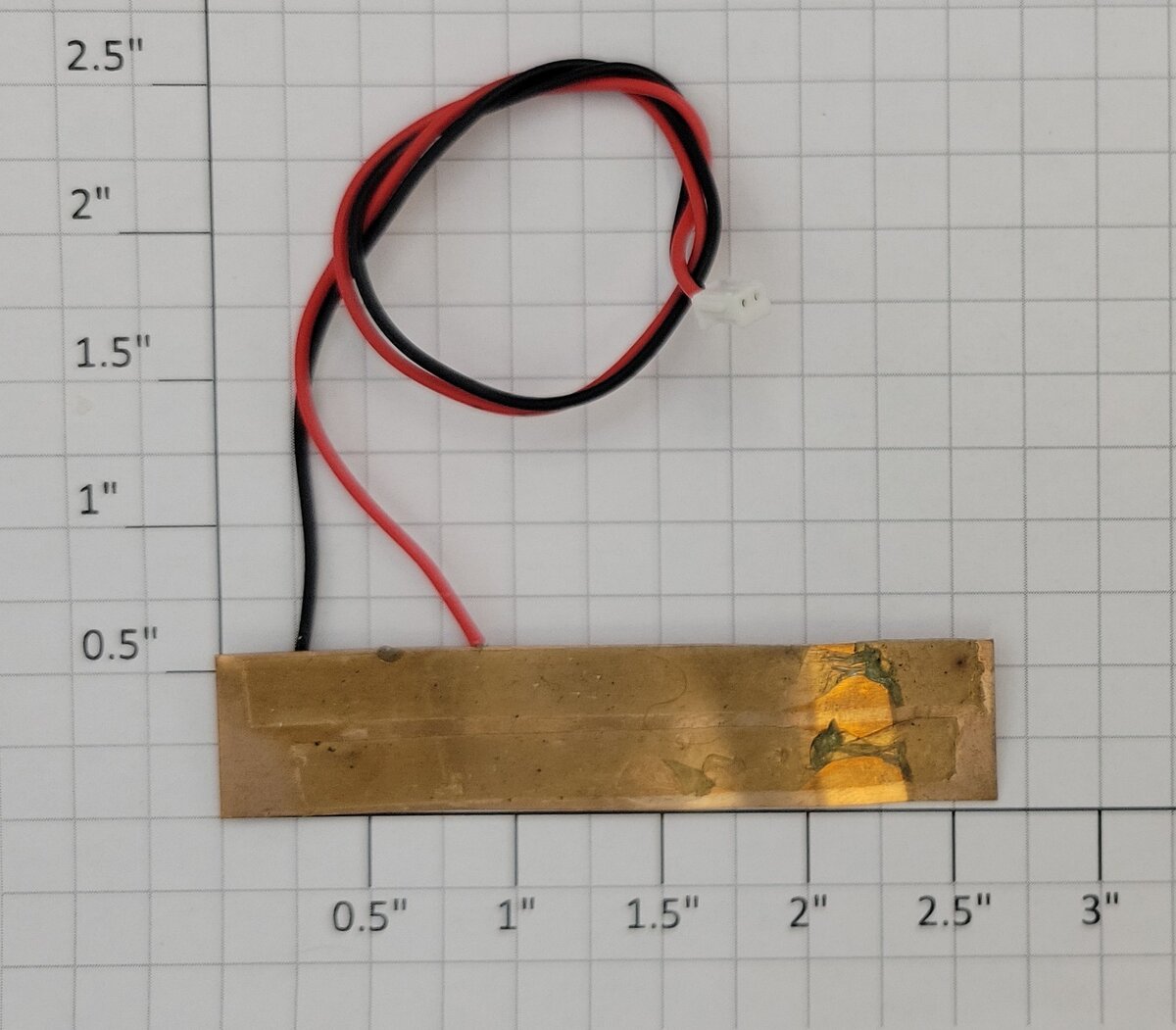 Acme 1015-28 Diesel Locomotive Copper Antenna with 2-Pin Connector